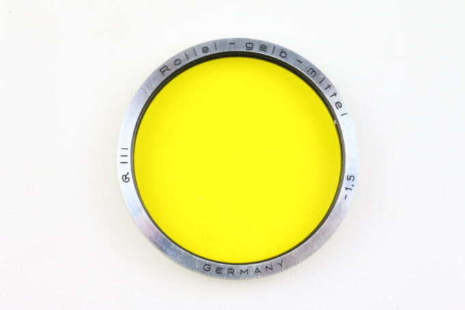 Rollei Gelbfilter Bajonett III