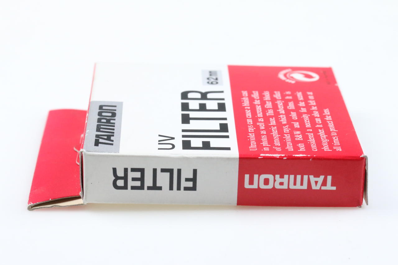 Tamron UV-Filter 62mm schutz protection ultraviolet blocking