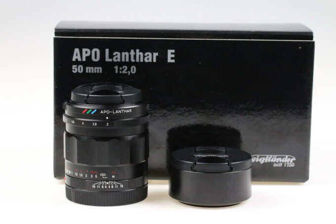 Voigtländer APO Lanthar E 50mm f/2,0 Aspherical für Sony E - #07011703