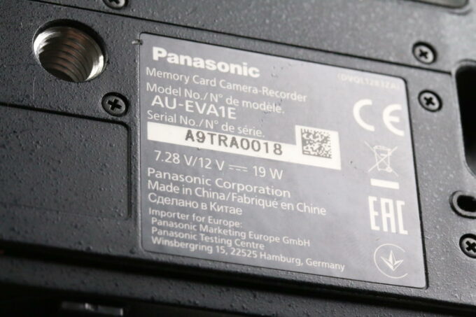 Panasonic AU-EVA1E Videokamera - #16075880