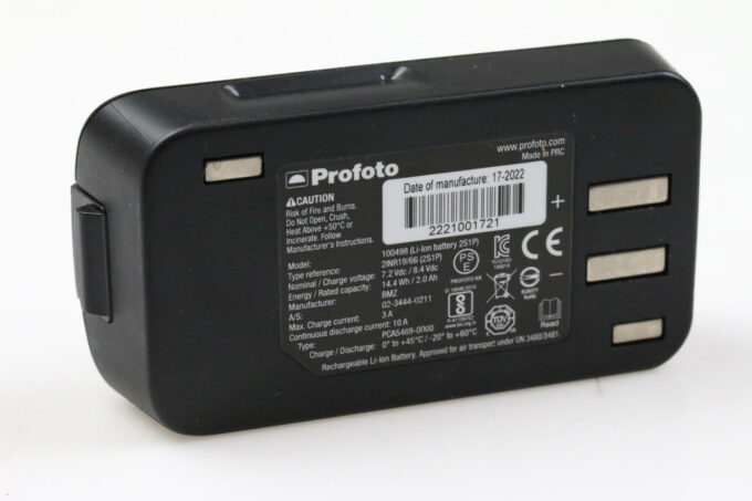 Profoto 100498 Profoto Akku A10 / A2 Li-Ion Battery DEMO