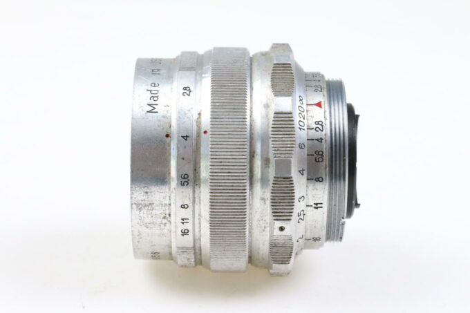 Zagorsk MIR-1 37mm f/2,8 - Grand Prix Brussels 1958 - für M39 Bajonett