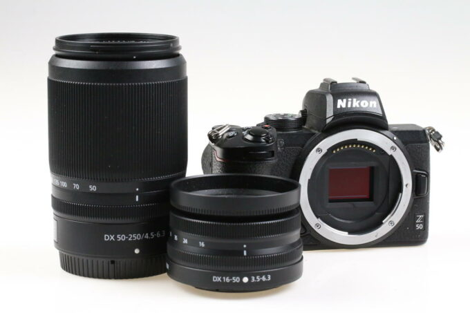 Nikon Z 50 mit DX 16-50mm VR und DX 50-250mm VR - #20106449