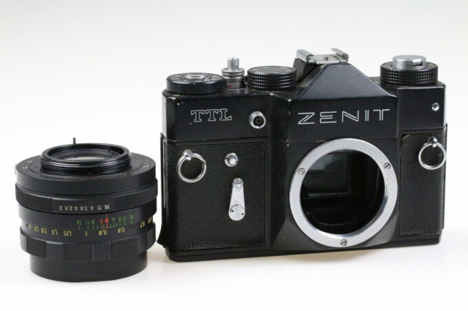 KMZ Zenit TTL mit Helios 44M 58mm f/2,0 - Bastlergerät - #78078769