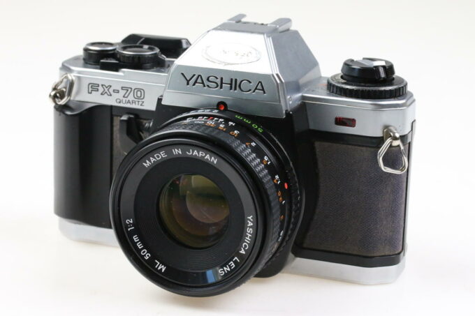 Yashica FX-70 Quartz mit Yashica ML 50mm f/2,0 - #012189