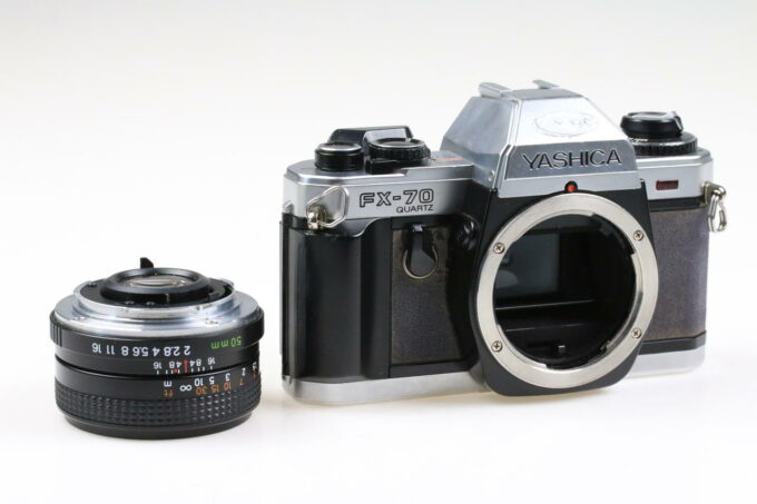 Yashica FX-70 Quartz mit Yashica ML 50mm f/2,0 - #012189