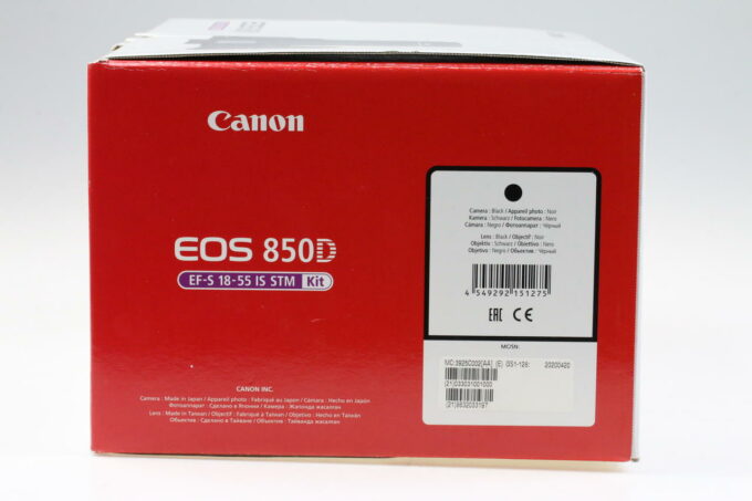 Canon EOS 850D Set EF-S 18-55mm IS USM - #033031001000