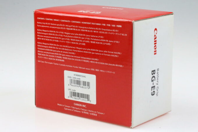 Canon BG-E9 Batteriegriff für EOS 60D