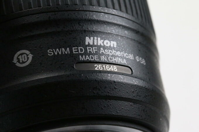 Nikon AF-S NIKKOR 35mm f/1,8 G ED - #261648