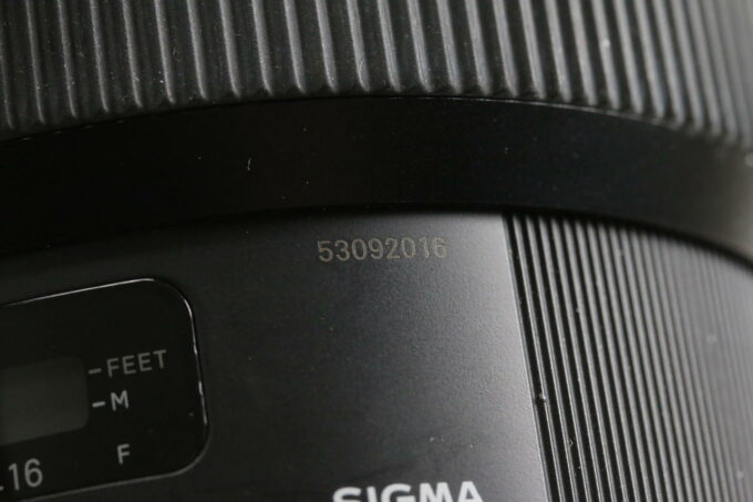 Sigma 105mm f/1,4 DG HSM Art für Nikon F - #53092016