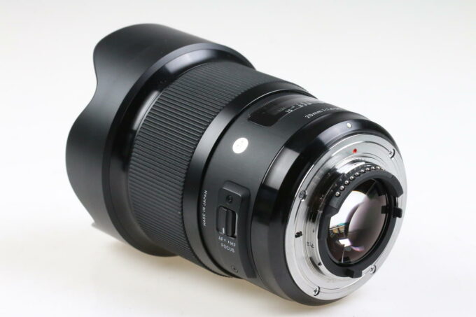 Sigma 20mm f/1,4 DG HSM Art für Nikon F - #51667030 - Image 3
