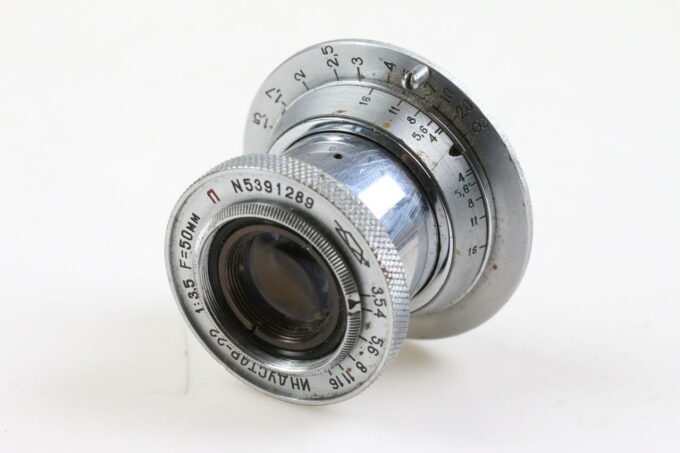 KMZ Industar-22 50mm f/3,5 für M39 Bajonett - #5391289