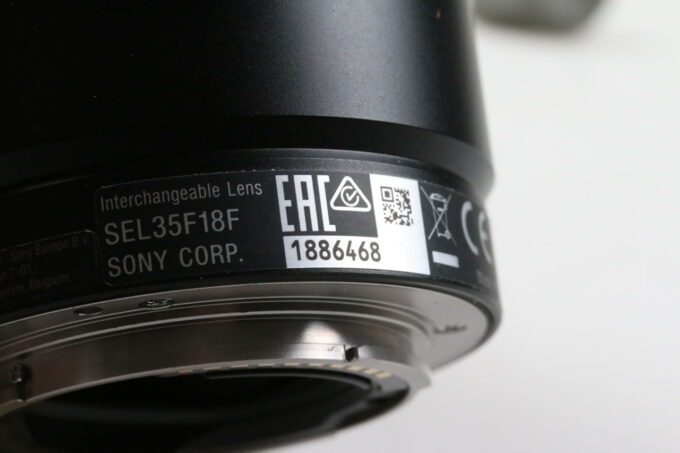 Sony FE 35mm f/1,8 - #1886468