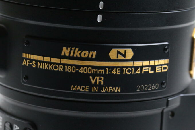 Nikon AF-S 180-400mm f/4,0 E TC1,4 FL ED VR - #202260