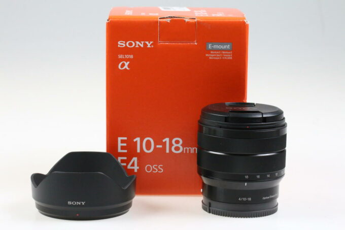 Sony E 10-18mm f/4,0 OSS - #2092699