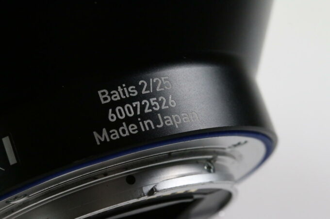Zeiss Batis T* 25mm f/2,0 für Sony E (FE) - #60072526