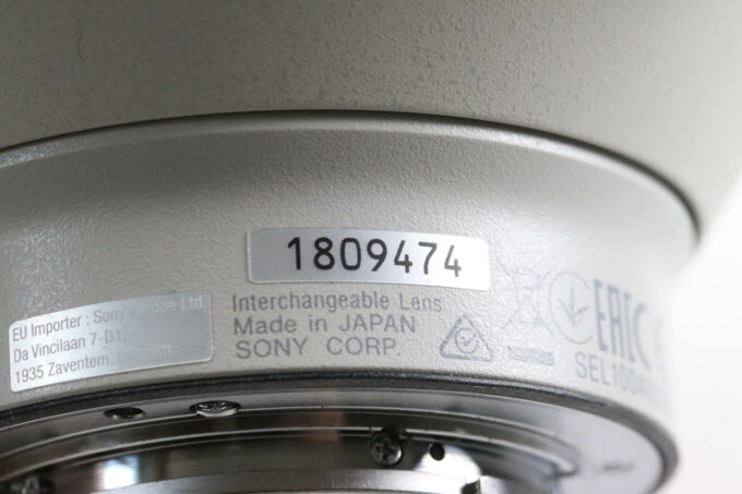 Sony FE 100-400mm f/4,5-5,6 GM OSS - #1809474