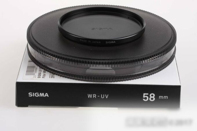 Sigma WR UV Filter - 58mm