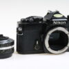 Nikon FE Body mit 50mm f/1,8 Serie E - #4121944 - Image 2