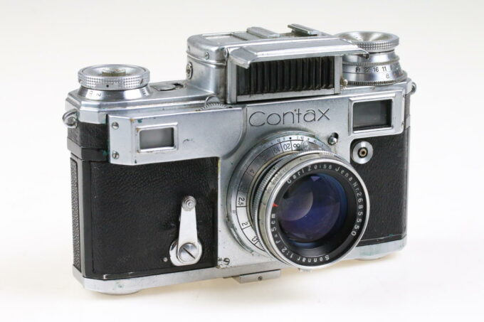 Zeiss Ikon Contax III mit Sonnar 5cm f/2,0 - #M39010 - Image 2