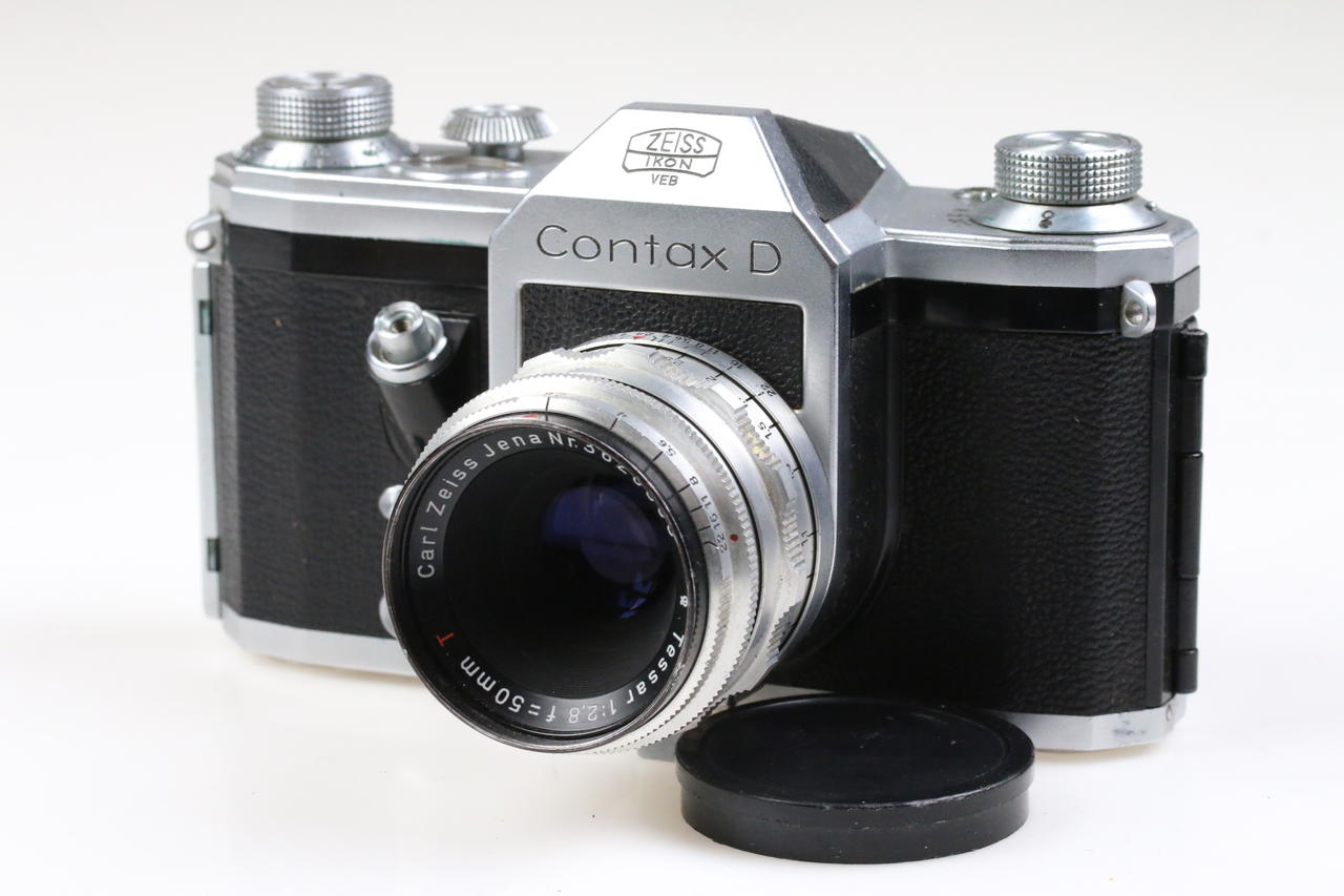 Zeiss Ikon Contax D mit Tessar 50mm f/2,8 (Verschluss defekt) - #32407