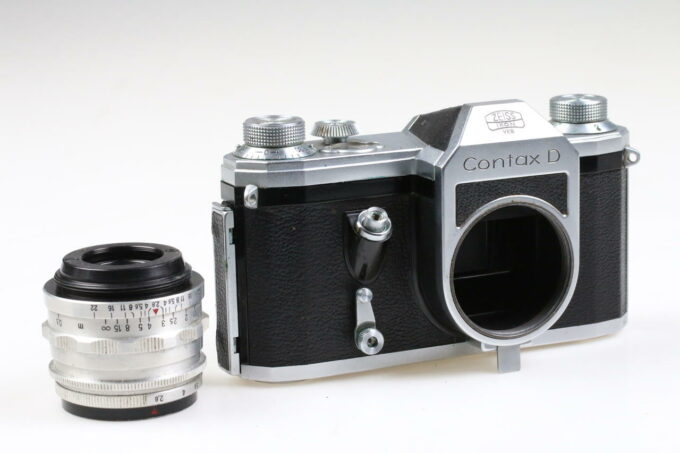 Zeiss Ikon Contax D mit Tessar 50mm f/2,8 (Verschluss defekt) - #32407