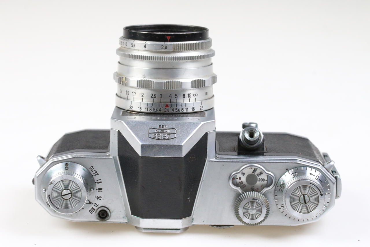 Zeiss Ikon Contax D mit Tessar 50mm f/2,8 (Verschluss defekt) - #32407 - Image 3