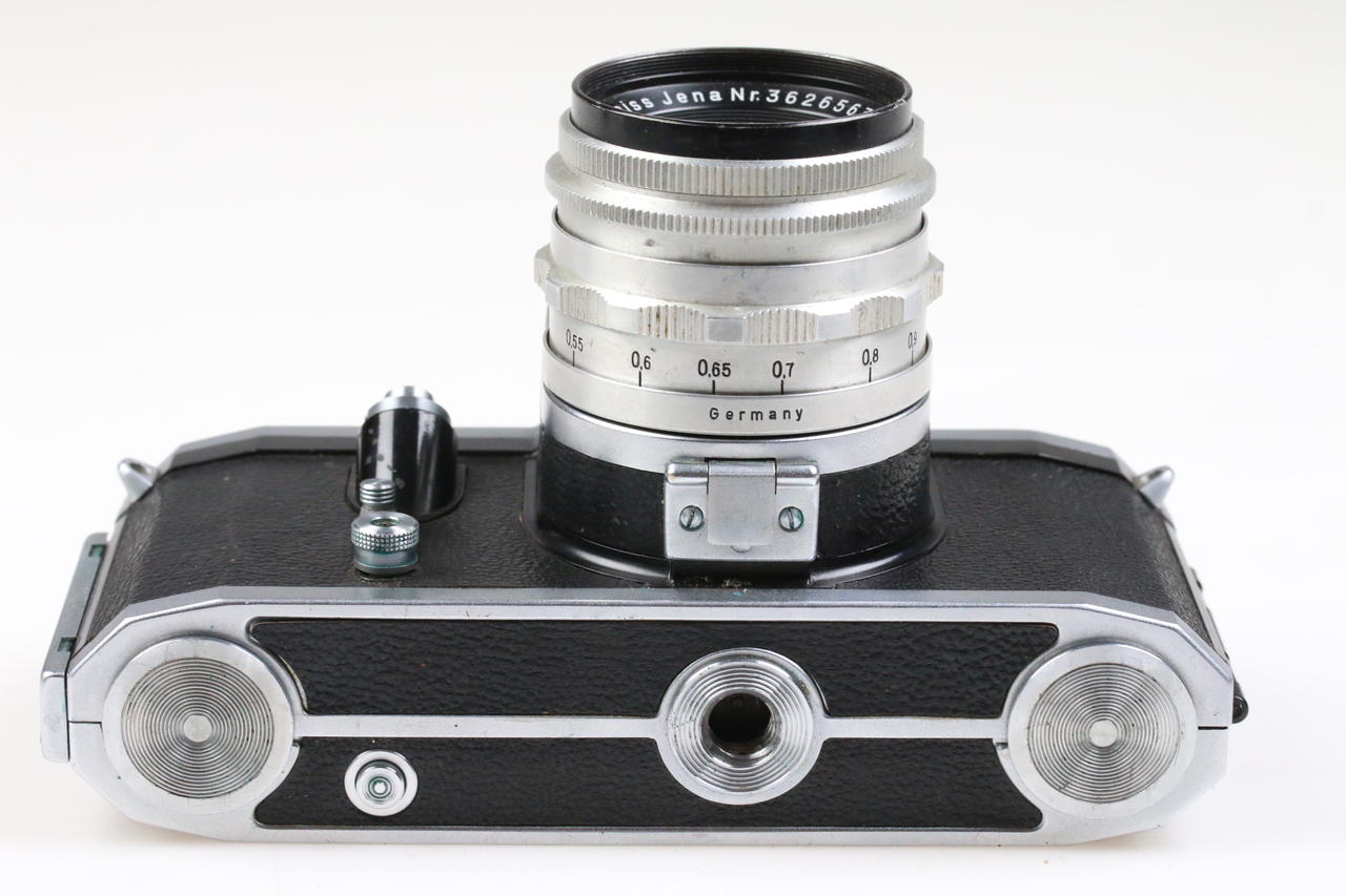 Zeiss Ikon Contax D mit Tessar 50mm f/2,8 (Verschluss defekt) - #32407 - Image 5