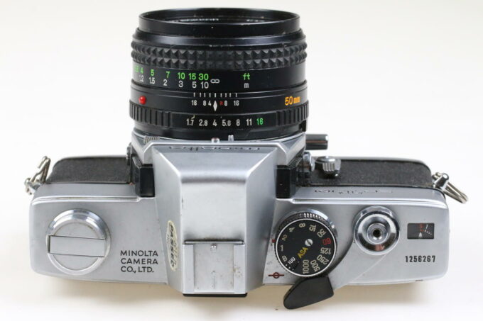 Minolta SR-T 101 mit MC Rokkor PF 50mm f/1,7 - #1256267