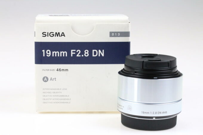 Sigma 19mm f/2,8 DN Art für MFT - Silber - #51283452