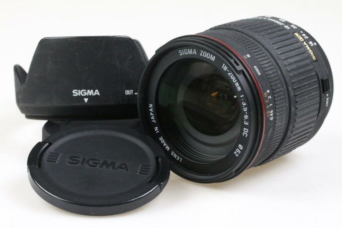 Sigma 18-200mm f/3,5-6,3 DC D für Nikon F (DX) - #2030244