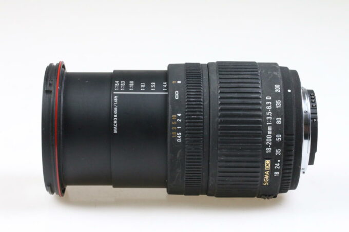 Sigma 18-200mm f/3,5-6,3 DC D für Nikon F (DX) - #2030244
