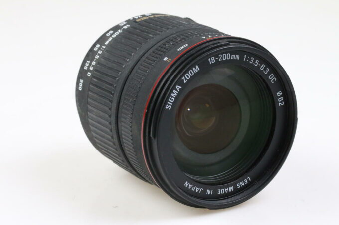 Sigma 18-200mm f/3,5-6,3 DC D für Nikon F (DX) - #2030244