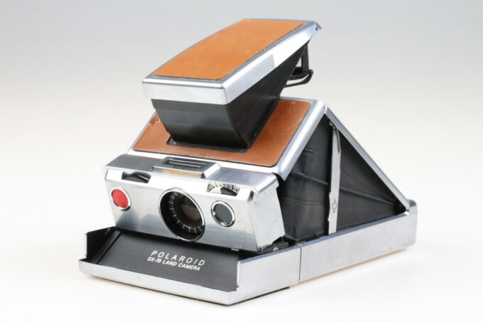 Polaroid SX-70 Land Camera - braun-silber - #H430ACA5