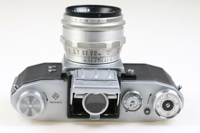 Praktica F.X 2 mit Jena 58mm f/2,8 - #337045