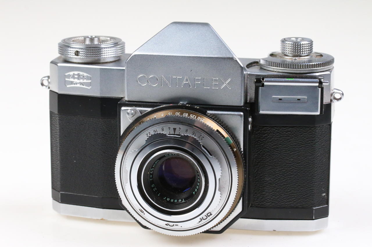 Zeiss Ikon Contaflex II mit 45mm f/2,8 Tessar - #E20488