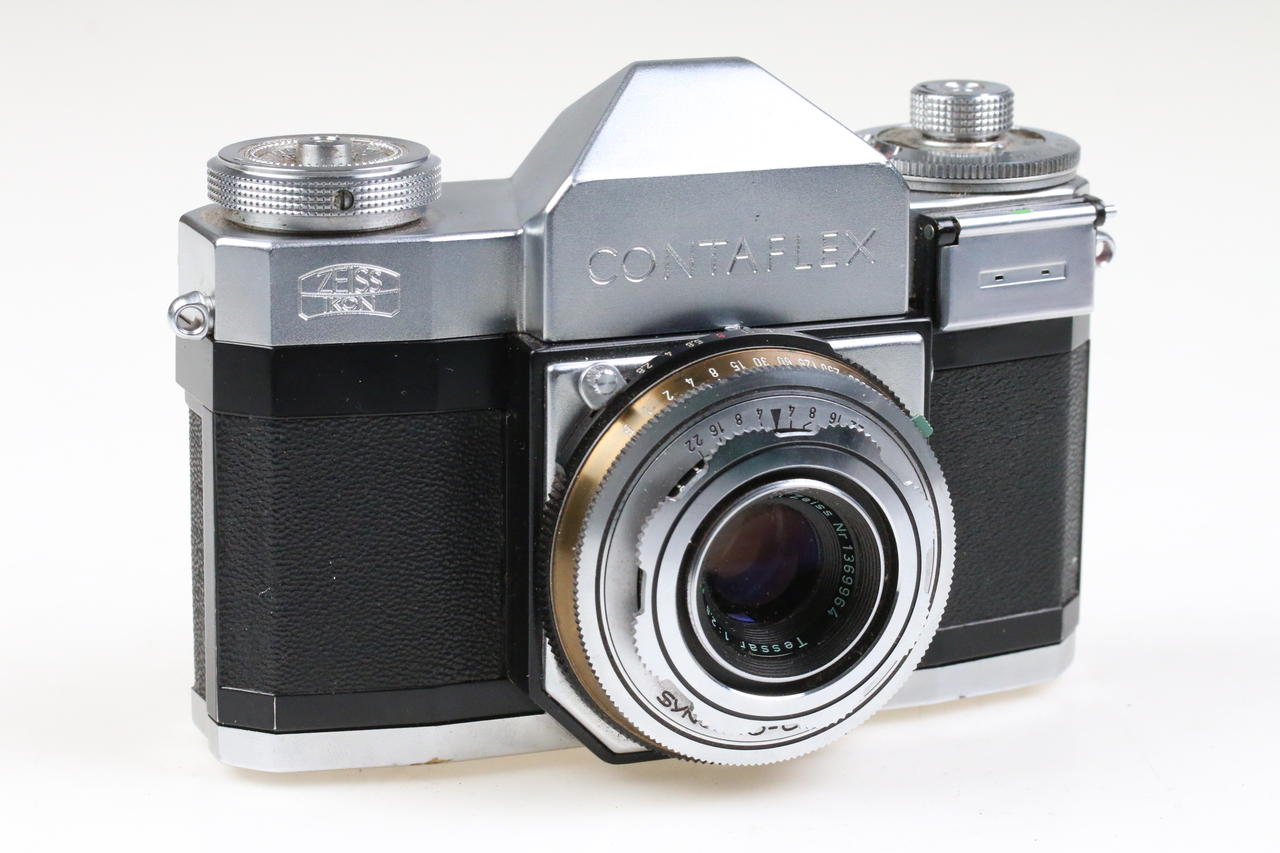 Zeiss Ikon Contaflex II mit 45mm f/2,8 Tessar - #E20488