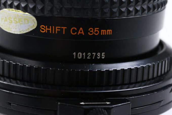 Minolta Shift CA 35mm f/2,8 - #1012735