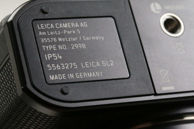 Leica SL2 10854 mit Vario Elmarit-SL 24-70mm f/2,8 ASPH - #5563275
