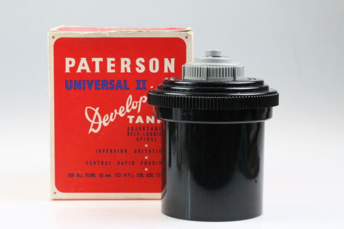 Paterson Entwickungstank für 2x 35mm Film - Model II