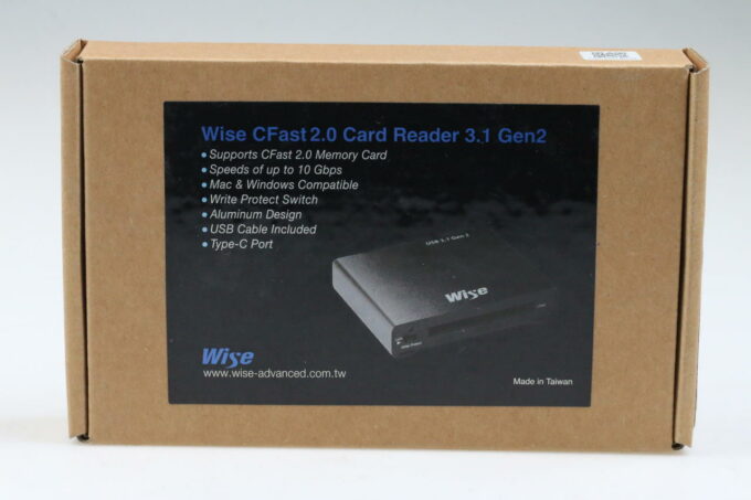 Wise Kartenleser USB 3.1 für CFast 2.0