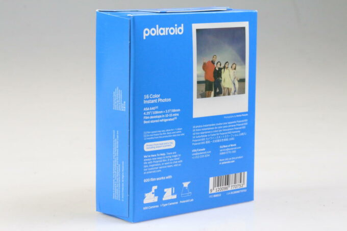 Polaroid 600 Color 16auf. Ablaufsdatum 10/24
