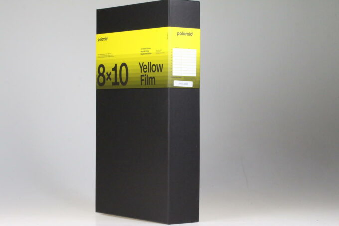 Polaroid 8X10inch Black Yellow Edition