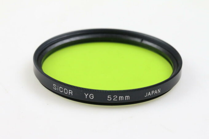 Sicor YG Gelbgrünfilter 52mm