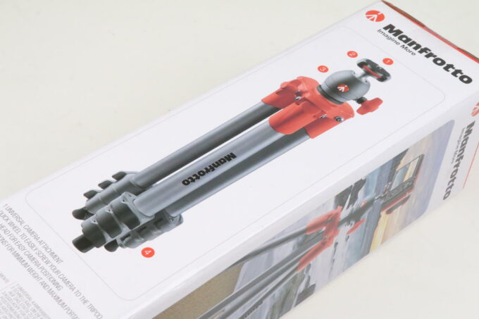 Manfrotto Compact Light red