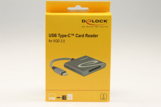 DeLock USB Type-C Card Reader für XQD
