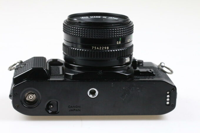 Canon A-1 mit FD 50mm f/1,8 S.C. - #984474