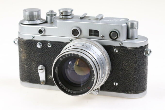 KMZ ZORKI 2c mit Jupiter-8 50mm f/2,0 Bastlergerät - #58152167