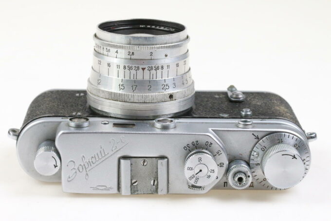 KMZ ZORKI 2c mit Jupiter-8 50mm f/2,0 Bastlergerät - #58152167