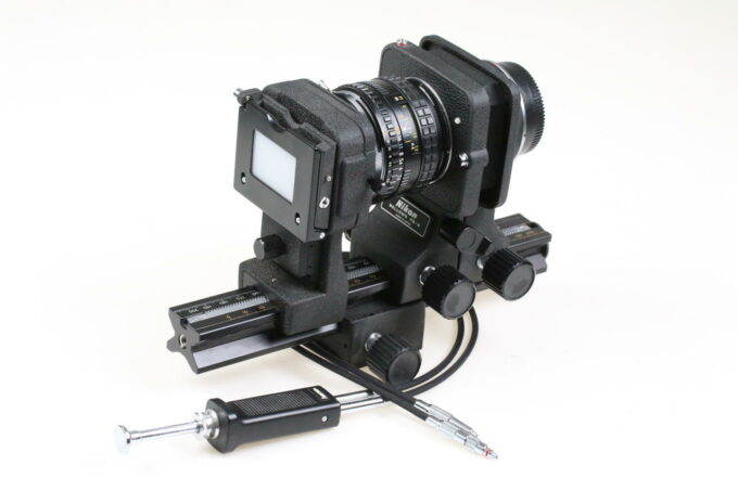 Nikon Balgengerät PB-6 mit MF 50mm f/1,8 (Retro) und PS-6